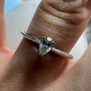 0.21 Carat Tiffany Diamond Engagement Ring